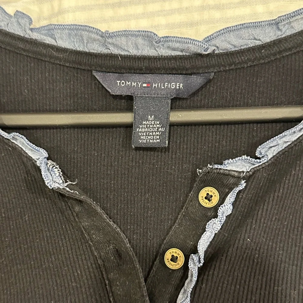 Tommy Hilfiger Long Sleeve Henley - Picture 3 of 4